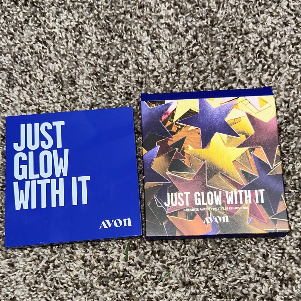 Avon just glow with it highlighter palette